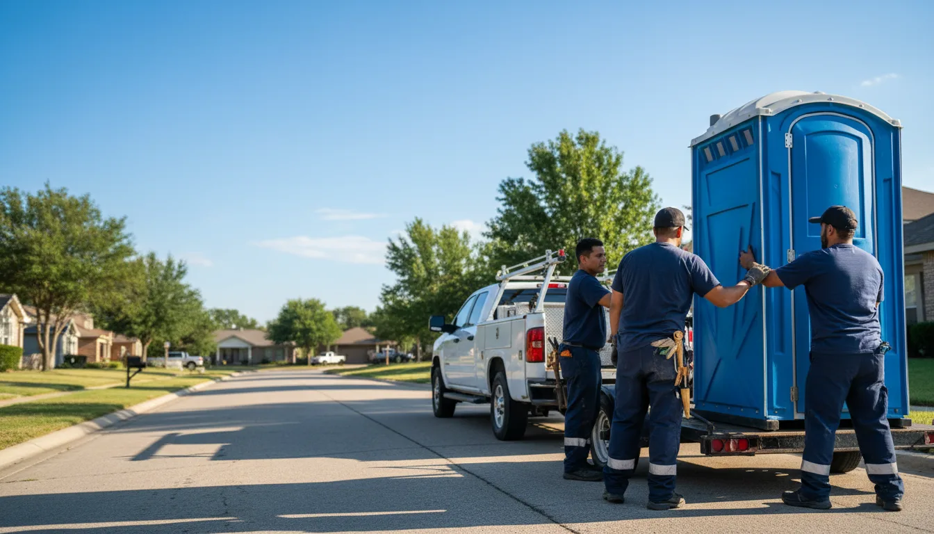 Portable Toilet Rental in Frankston, TX near me
